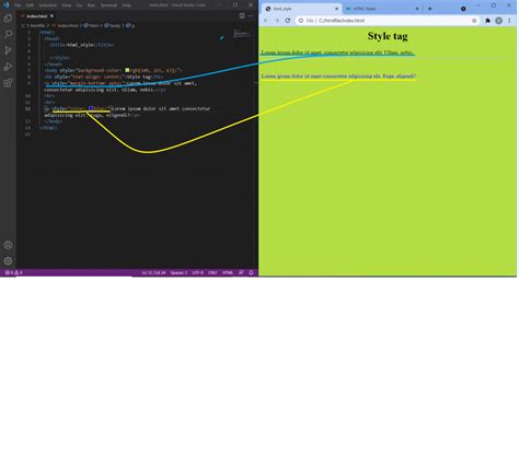 HTML Style Tag 的图像结果