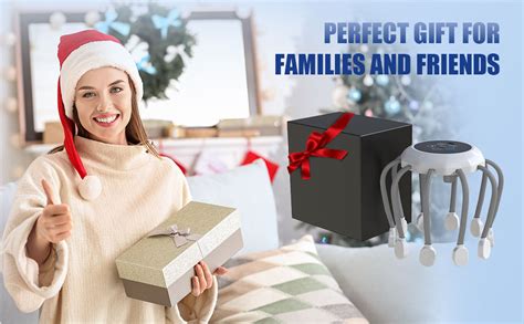 Electric Head Massager Octopus Scalp Massagers,360 Degree Automatic ...