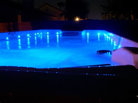 Lighted Swimming Pool