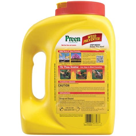 Preen Garden Weed Preventer 5.6-lbs. 900-sq ft Pre-emergent Herbicide ...