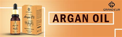 Buy Grandeur 100% Pure And Natural Moroccan Argan Oil 30ml, for Dry and ...