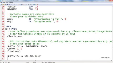 Simple Assembly Language Program 的图像结果