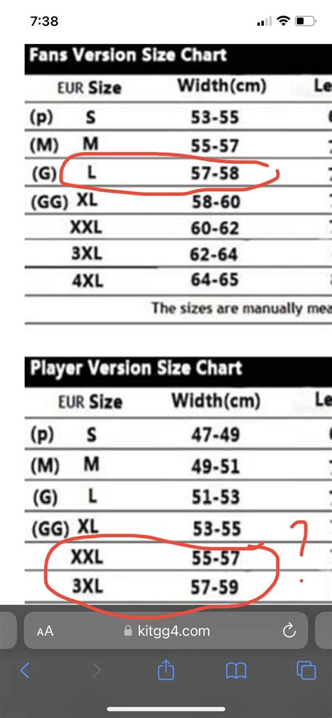 Fan to Player Size Conversion : r/brfans