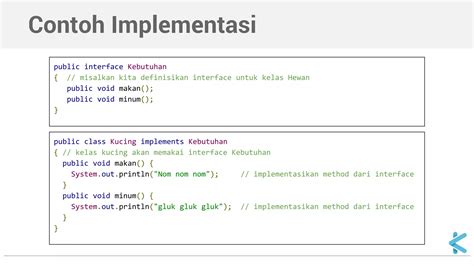 Image result for OOP Interface Program Example