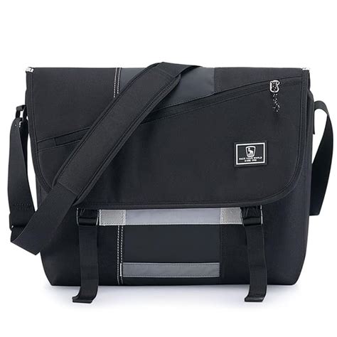 OIWAS Canvas Messenger Bag Pack - Leisure 15 Inch Laptop Shoulder ...