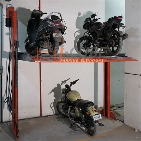 Car Parking Lift With Hydraulic Cylinder - Bike Parking Lift ...