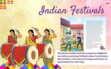 Indian Festivals (Illustrated) - Story Book for Kids - Diwali, Ram ...