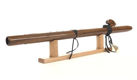 Lot - HIGH SPIRIT FLUTES GOLDEN EAGLE "F" CEDAR FLUTE