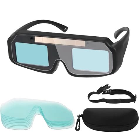 Serplex® Welding Goggles, Welding Eyeglasses with Head Strap Solar ...