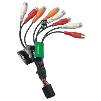 FUSION Wire Harness - Zone 3 & 4 (E Port-RCA) : Amazon.in: Electronics