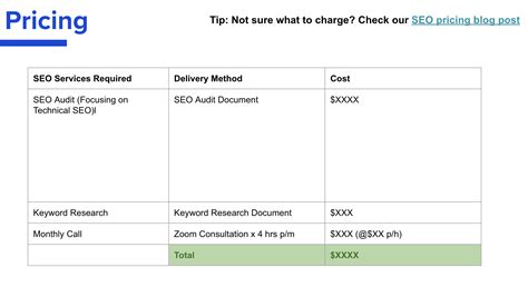 Image result for SEO Proposal Example