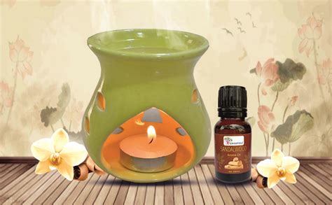 Lifemantraa Ceramic Aroma Diffuser for Home Fragrance Burner with ...