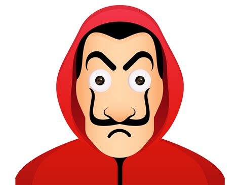 Money Heist Mask PNG 的图像结果