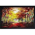 SAF Modern Art Nature Landscape UV Textured Framed Painting 20 Inch X ...