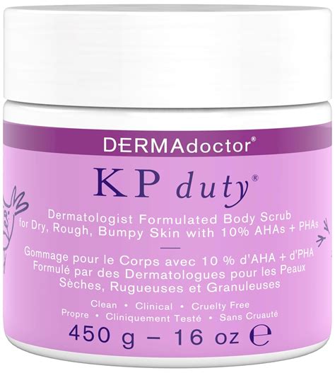 DERMAdoctor KP Bump Eraser Body Scrub with 10% AHAs India | Ubuy