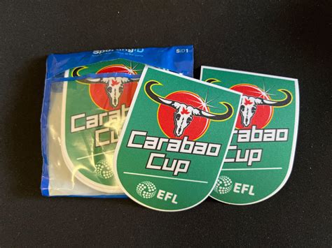 Carabao Cup EFL Patch 2021, Hobbies & Toys, Memorabilia & Collectibles ...
