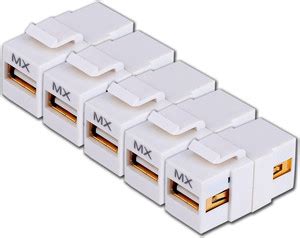 MX USB 2.0 Inline Coupler F/F Extender Plug, Compact Design and GP ...