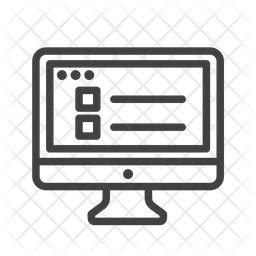 Computer Science Icon - Download in Line Style