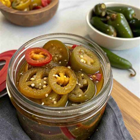 Sweet Pickled Jalapeños - Tangy Heat with Sugar Balance