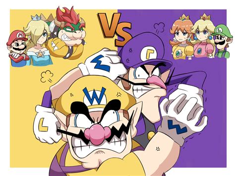 Wario And Waluigi Wallpaper