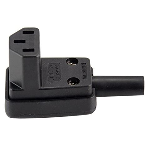 Buy IEC-C13 Down Angle Socket Receptacle Rewirable Female Connector ...