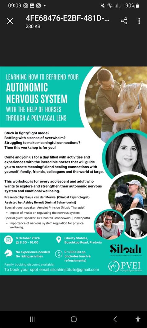 BEFRIENDING YOUR AUTONOMIC NERVOUS SYSTEM, GUIDED BY HORSES AND A ...