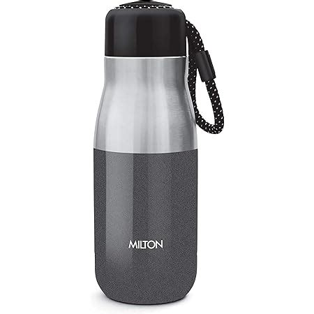 Milton Duo DLX 350 Thermosteel 24 Hours Hot and Cold Water Bottle, 1 ...