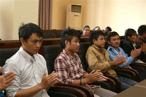 我校举行2013年老挝留学生开学典礼-欢迎访问普洱学院