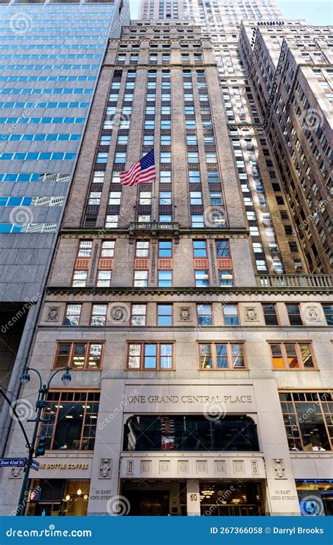 One Grand Central Place editorial stock photo. Image of leisure - 267366058