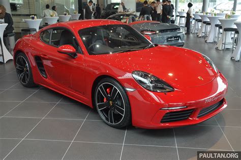 Porsche 718 Cayman, Cayman S make Malaysian debut at new Porsche Centre ...