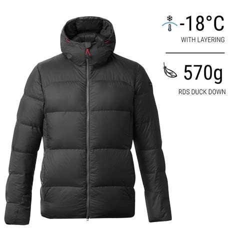 Buy Mens Mountain Trekking Down Jacket Mt900 Online | Decathlon