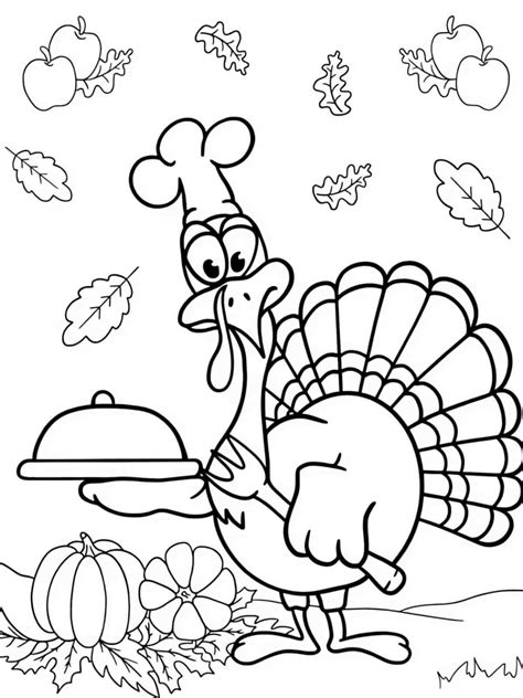 Top 60+ Thanksgiving Coloring Pages For Kids 🦃🎨 - Coloringpagesforkids.net