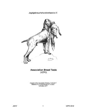 Fillable Online Purpose of Breed Tests Zuchtprfungen - KlM-GNA Fax ...