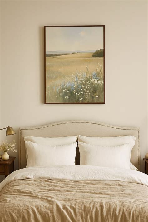 Silent Bloomscape | Printed Canvas Wall Art – Contrast Living