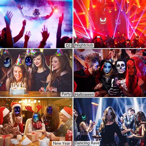 LED Bluetooth Mask 的图像结果