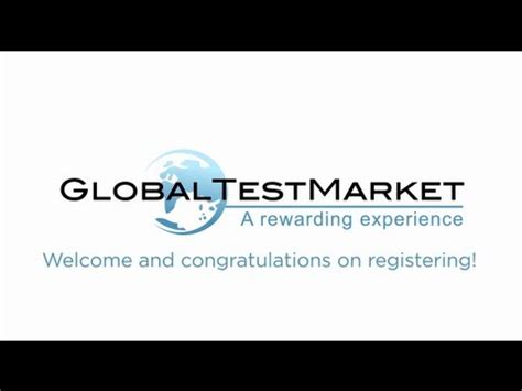 Learn How to Use the GlobalTestMarket Website - GlobalTestMarket