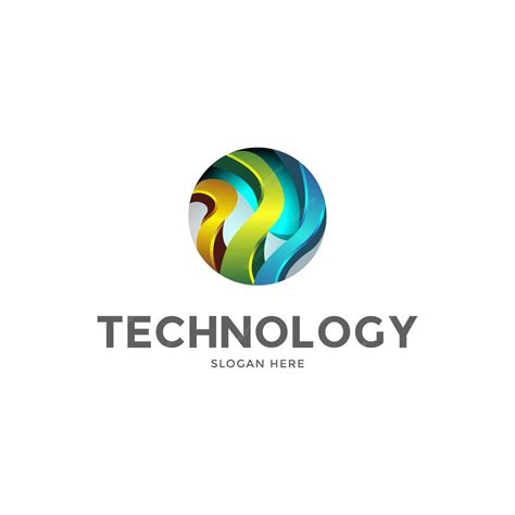 Technology 3D Logo 的图像结果