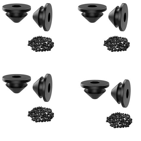 400PCS Cable Railing Rubber Grommets for 1/8Inch 5/32Inch 3/16Inch ...