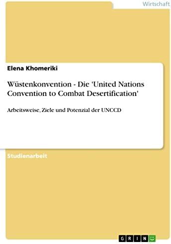 Buy Wüstenkonvention - Die 'United Nations Convention to Combat ...