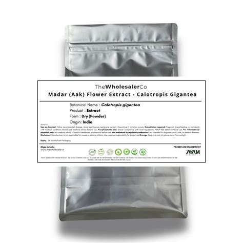 Madar (Aak) Flower Extract - Calotropis Gigantea - TheWholesalerCo ...