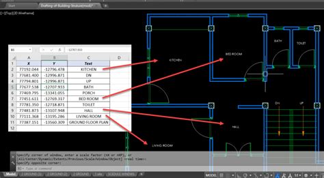 Image result for How to Import Excel Data into AutoCAD