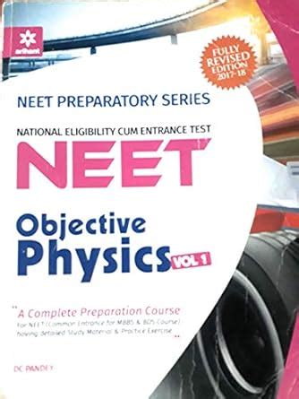 Buy Arihant neet objective physics vol 1by dc pandey [Paperback] Book ...