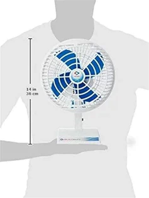 Bajaj ultima neo pt-01 200 mm table fan - blue - BRAND CENTRE