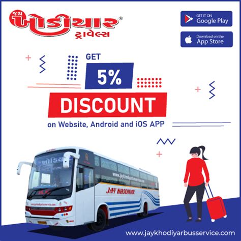 Online Bus Ticket Booking, Route, Time Schedule | Jay Khodiyar Bus Service