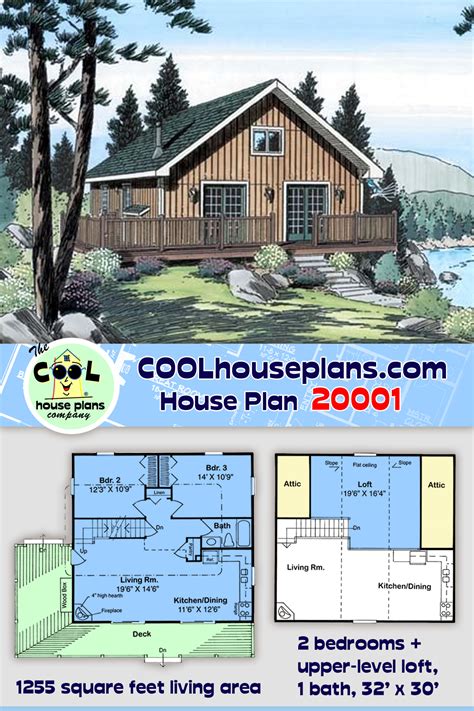 Two Story Cabin Floor Plans