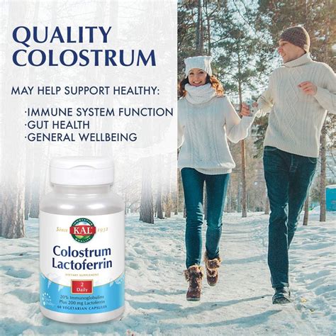 Buy KAL Colostrum Lactoferrin, 20% Immunoglobulins | Lactoferrin & Beta ...