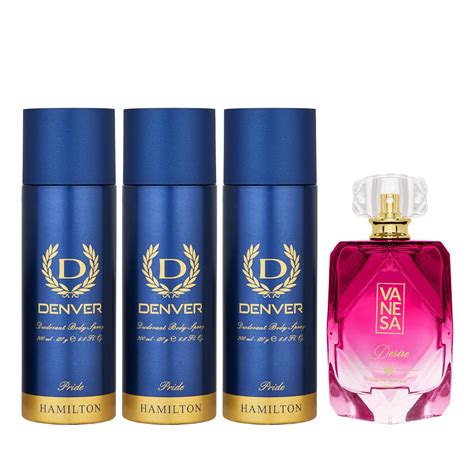 3 Pride Deo 180/200ml and Desire Perfume Vanesa 100ml Set – Denverformen