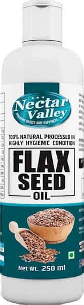 Buy NECTAR VALLEY COLD PRESSED FLAXSEED OIL | RICH IN OMEGA 3 & OMEGA 6 ...