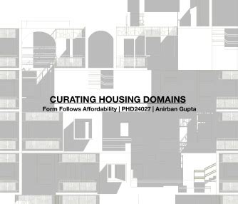 CURATING HOUSING DOMAINS | Decoding Spatial Hierarchies. | CEPT - Portfolio