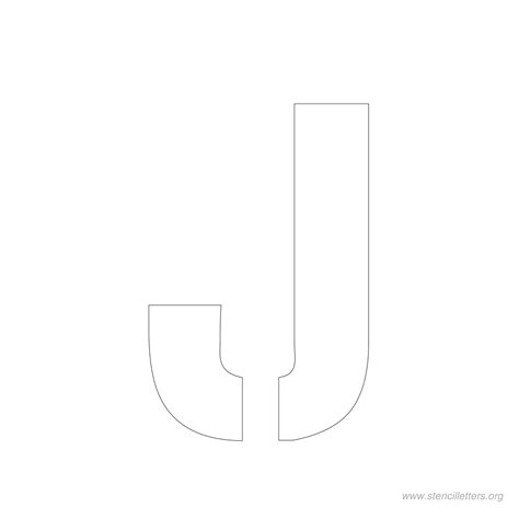 3 Inch Free Printable Stencil Letters - Stencil Letters Org